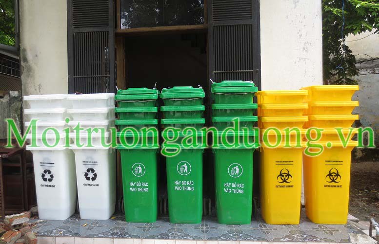 Bán thùng rác nhựa ở Thanh Hóa giá rẻ MT An Dương 0974 342 158