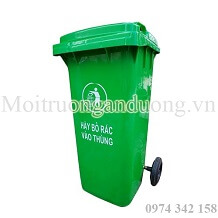 Xả kho thùng rác nhựa HDPE 120 lít giá rẻ nhất thị trường